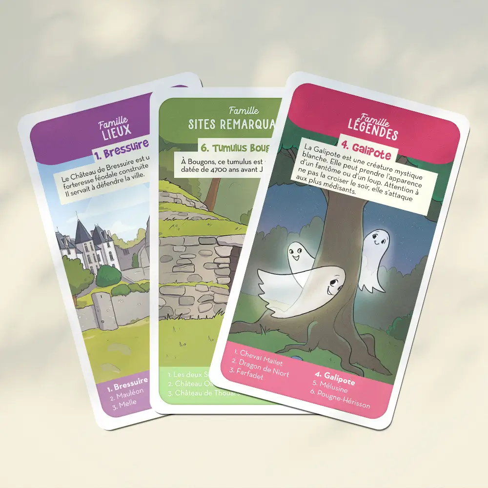jeu de cartes : 7 familles
