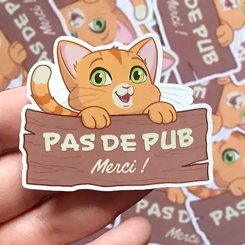 Stickers de renards scouts cartoon